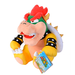 Peluche Super Mario Bowser de 30 cm