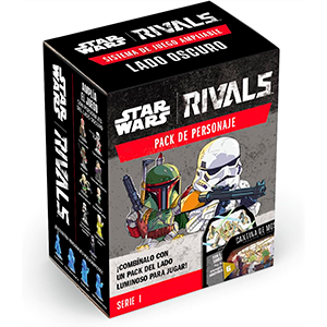 Juego de cartas Pack Funko Star Wars Rivals Serie 1. Lado Oscuro