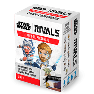 Juego de cartas Pack Funko Star Wars Rivals Serie 1. Lado Luminoso