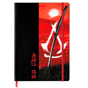 Cuaderno premium A5 Assassin´s Creed Shadows Katana Sun