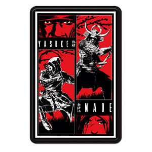 Placa metalica Assassin´s Creed Shadows Manga