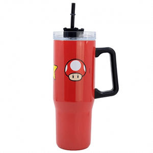 Taza Termo Xl Acero Inoxidable Super Mario 940 Ml