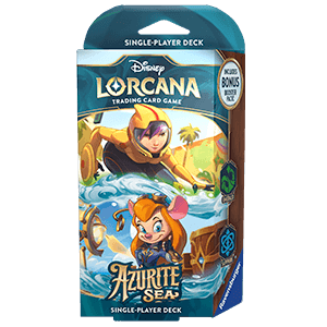 Disney Lorcana: Azurita Sea Starter Deck B - Emerald and Sapphire (inglés)