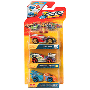 T-Racers Mix ‘N Race - Pack 3 Blister