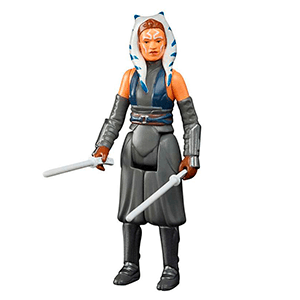 Figura Star Wars The Mandalorian Ahsoka Tano Colección Retro