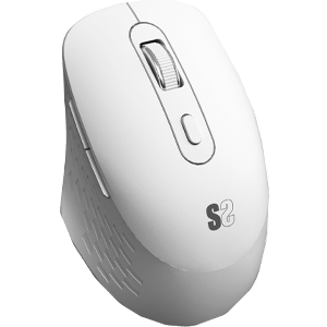 Subblim Curve Ergo Dual Wireless con bateria blanco - Raton