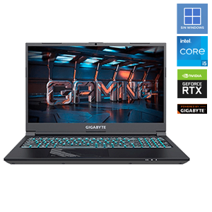 GIGABYTE G5 MF5-52ES353SD i5-13500H - RTX 4050 - 16GB - 512GB SSD - 15.6´´ - FreeDOS - Ordenador Portatil Gaming