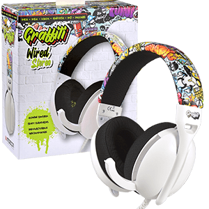 Auriculares Indeca Graffiti Life 2025