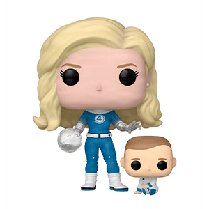 Figura POP&Buddy Los 4 Fantasticos La mujer invisible