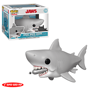 Figura POP Películas: Tiburón con tanque de oxigeno para Merchandising en GAME.es