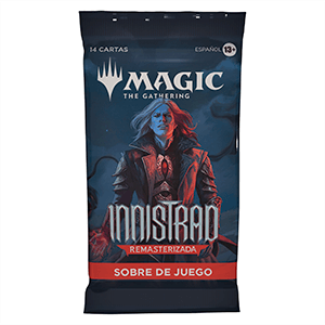 Sobre de cartas Magic The Gathering Innistrad remasterered Play Booster (castellano)