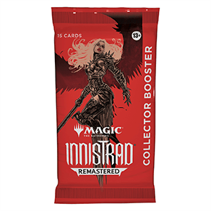 Sobre Magic The Gathering Innistrad remasterered Collector Booster (Ingles)