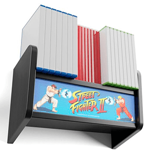 Lampara Arcade con estanteria Street Fighter