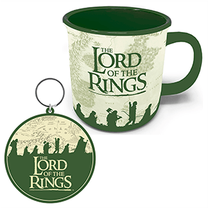 Taza Cerámica + Llavero El Señor De Los Anillos para Merchandising en GAME.es