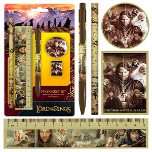 Set De Papelería El Señor De Los Anillos