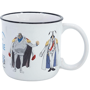 Taza Ceramica One Piece Desayuno 400 Ml Marine