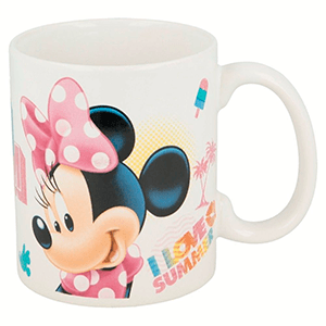 Taza Ceramica Minnie 325 Ml Summer Crush