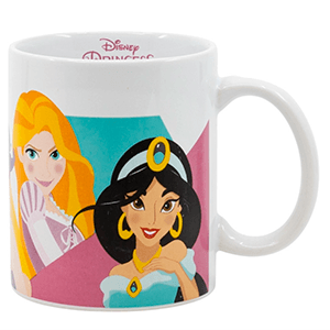 Taza Ceramica Princesas Disney 325 Mlbright And Bold