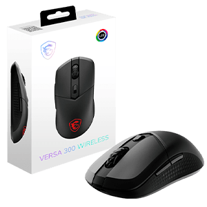 MSI Versa 300 Wireless Bluetooth optico 8000 DPI Negro - Raton Gaming para PC GAMING en GAME.es