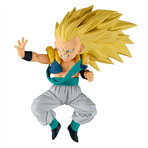 Figura Dragon Ball Z Match Makers Super Saiyan 3 Gotenks de 11 cm