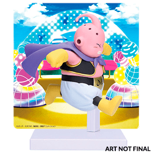 Figura con panel Dragon Ball Daima Majin Buu de 13 cm