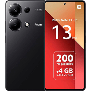 Xiaomi Redmi Note 13 Pro 512GB+12GB Negro - Telefono Movil