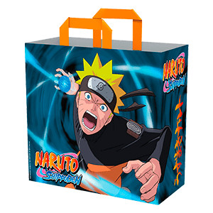 Bolsa Reutilizable Naruto Azul