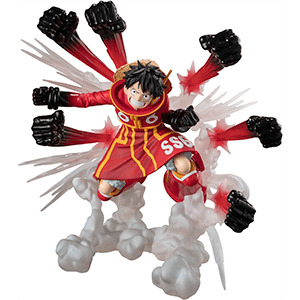 Figura One Piece Monkey.D.Luffy Gum Gum Hawk Gatling Extra Battle de 18,5 cm