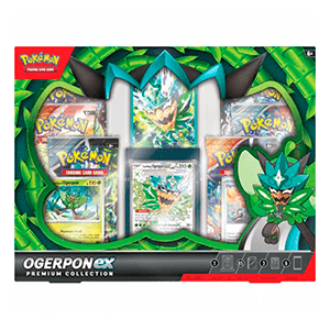 Pack de cartas Pokemon Ogerpon ex Premium Collection (Inglés)