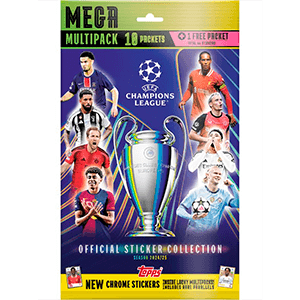 Mega Multipack de cromos UEFA Champions League 2024-2025