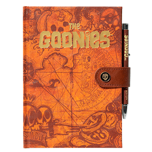 Cuaderno premium A5 con boligrafo proyector The Goonies Mapa del Tesoro