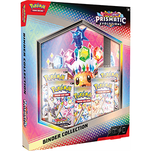 Album para colección Pokemon Escarlata y Púrpura Evoluciones Prismáticas (Inglés)