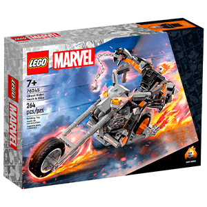 LEGO Marvel Meca y Moto del Motorista Fantasma 76245