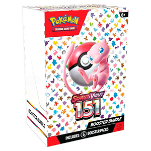 Pack de cartas Pokemon de mejora Scarlet & Violet 151 en inglés