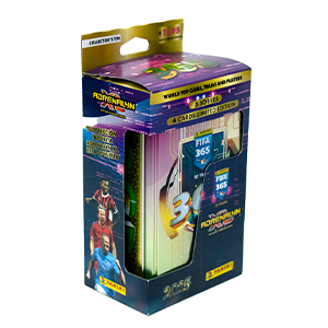 Caja metalica de cartas FIFA 365 Adrenalyn 2024-2025