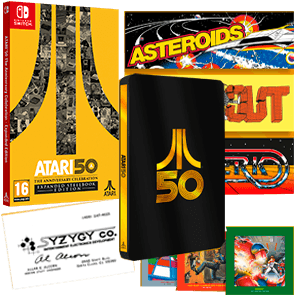 Atari 50 The Anniversary Celebration Expanded Steelbook Edition