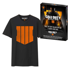 Camiseta Call of Duty: Black Ops 4 Talla S - Reacondicionado para Merchandising en GAME.es