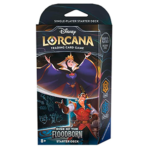 Disney Lorcana: Rise of the Floodborne Mazo Ámbar y Zafiro Inglés