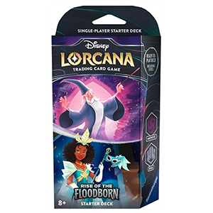 Disney Lorcana: Rise of the Floodborne Mazo Amatista y Acero Inglés