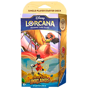 Disney Lorcana: Into the Inklands Mazo Rubí y Zafiro Inglés