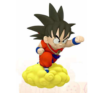 Hucha figura Dragon Ball SON GOKU en nube voladora de 22cm