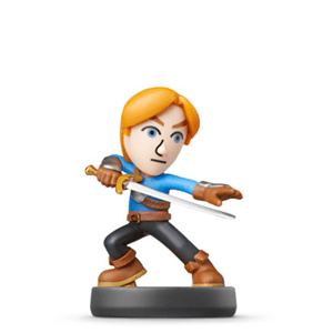 Figura Amiibo Smash Mii Swordman Espadachin Mii