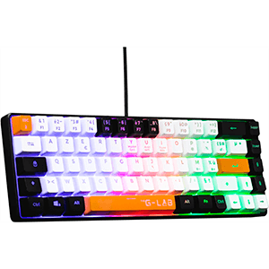 The G-Lab Keyz Hydrogen 3 Colores Membrana 60% - Teclado Gaming