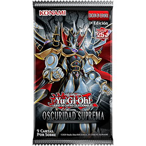 Cartas Yu-Gi-Oh! JCC Oscuridad Suprema