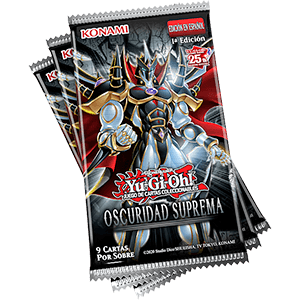 Pack de Cartas Yu-Gi-Oh! JCC Oscuridad Suprema 3 sobres