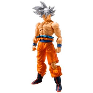 Figura Dragon Ball Super Son Goku Ultra Instinct de 14 cm