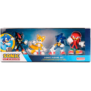 Pack de 4 figuras Sonic de 9 cm