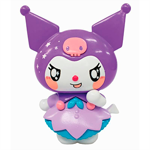 Figura Hello Kitty Kuromi Kawaii + extras en caja