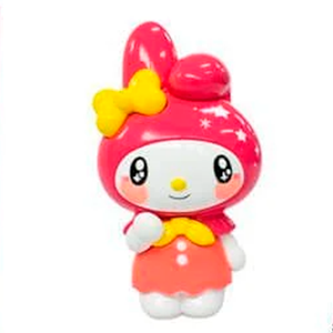 Figura Hello Kitty My Melody Kawaii + extras en caja