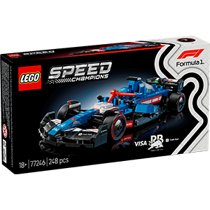 LEGO Speed Champions Coche de Carreras Visa Cash App RB VCARB 01 F1 77246